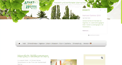 Desktop Screenshot of apart-hotel-weimar.de